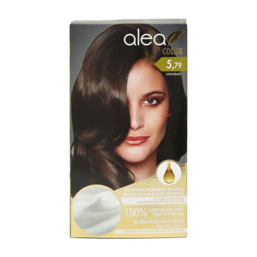 Tinte para el cabello Alea Color permanente en crema con aceites nutritivos para cobertura de canas