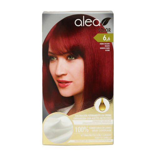 Tinte para el cabello Alea Color permanente en crema con aceites nutritivos para cobertura de canas