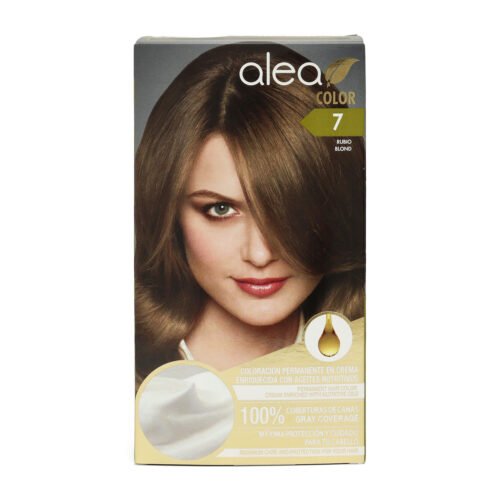 Tinte para el cabello Alea Color permanente en crema con aceites nutritivos para cobertura de canas