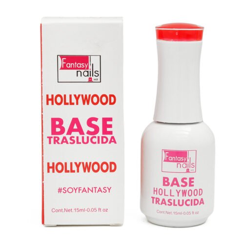 Gel para Uñas Base Traslucido #10 Hollywood Fantasy Nails 15 ml