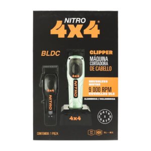 Máquina para Cortar Cabello Nitro Clipper 4x4