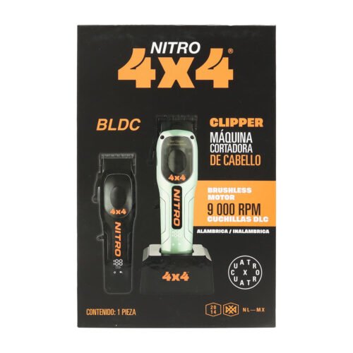 Máquina para Cortar Cabello Nitro Clipper 4x4