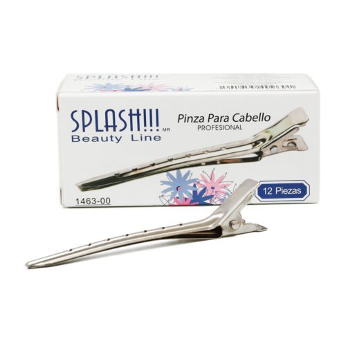 Pinza para Cabello de Garza 1463 Splash 12 pz