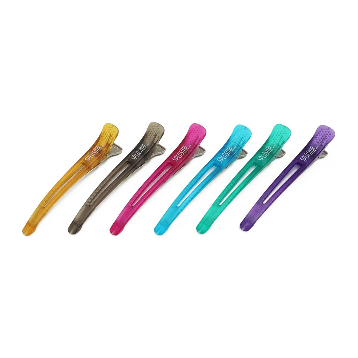 Pinza para Cabello Pico de Garza 1459-06 Splash 6 pz - Imagen 2