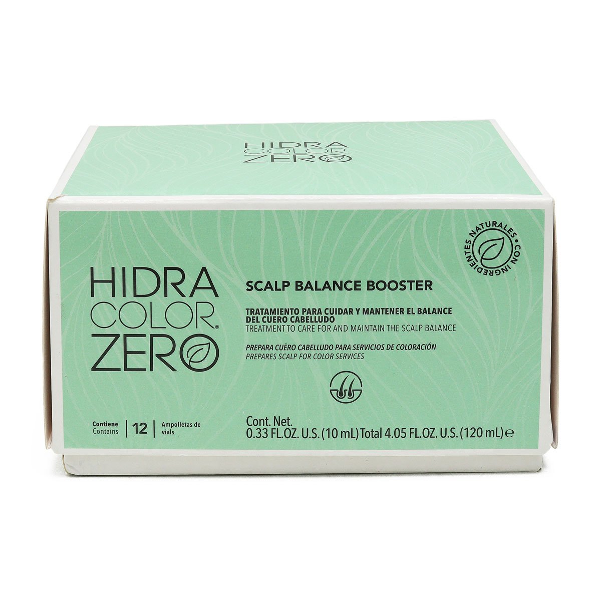 Ampolletas para Cabello Scalp Balance Hidra Color Zero 12 pz