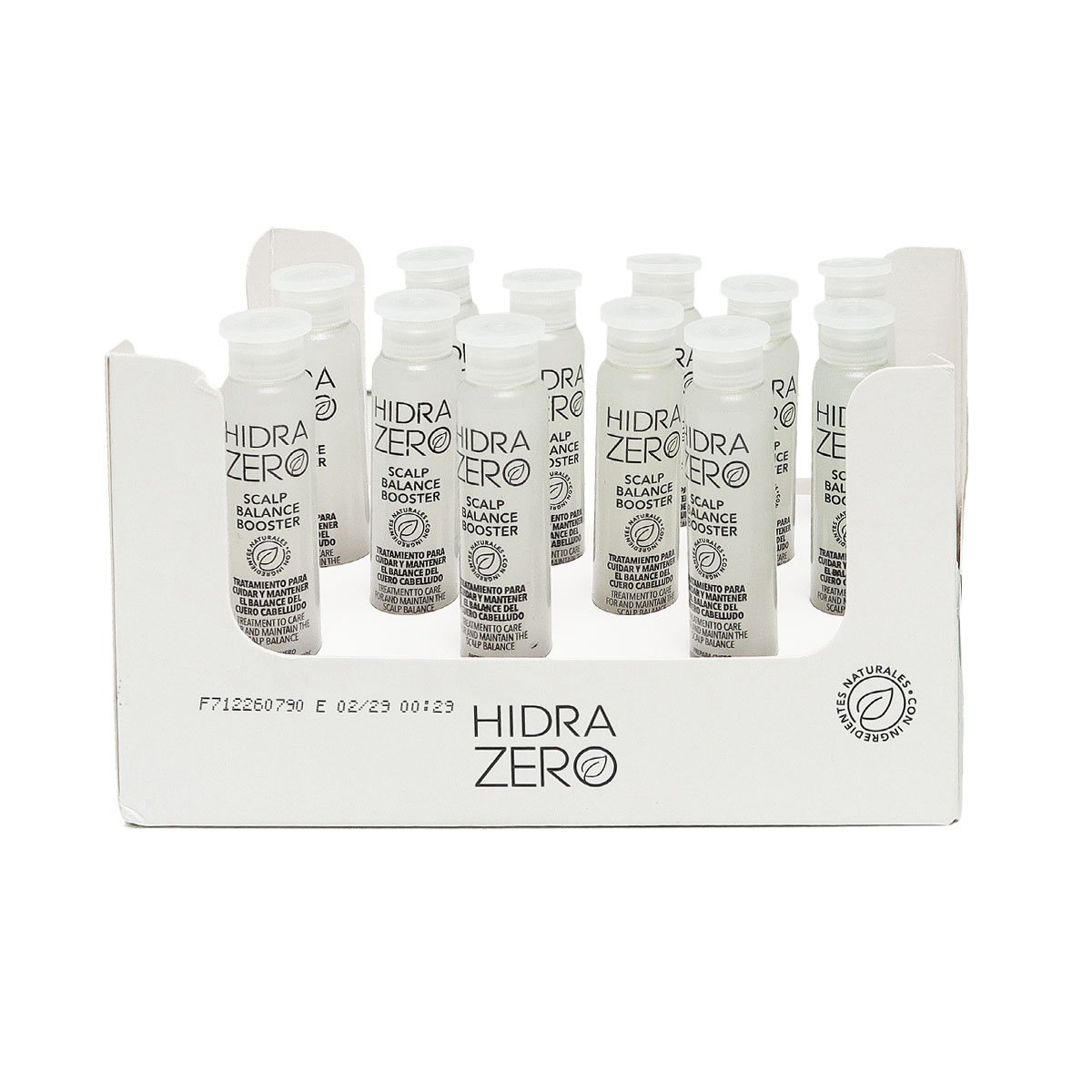 Ampolletas para Cabello Scalp Balance Hidra Color Zero 12 pz