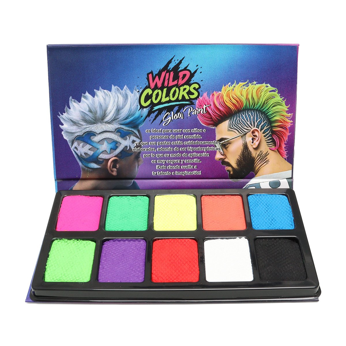 Paleta de Maquillaje Temporal Wild Colors Bellet