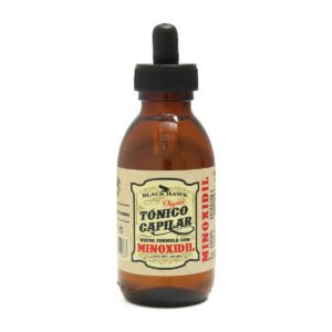 Tónico Capilar Minoxidil Black Hawk 120 ml
