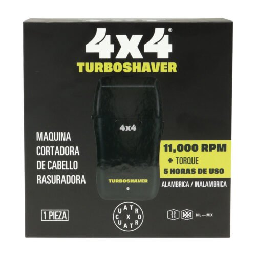 Rasuradora para Barba Turboshaver 4x4