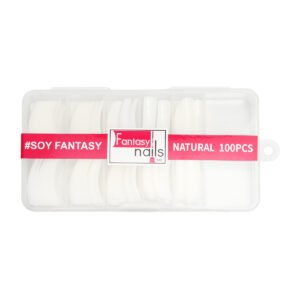 Tips de Uñas Natural Fantasy Nails 100 pz