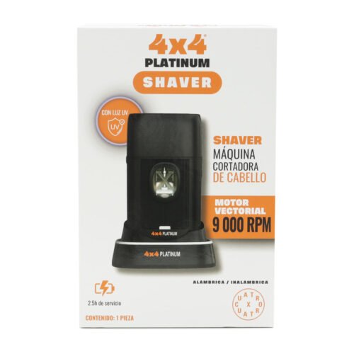 Rasuradora para Barba Platinum Shaver 4x4