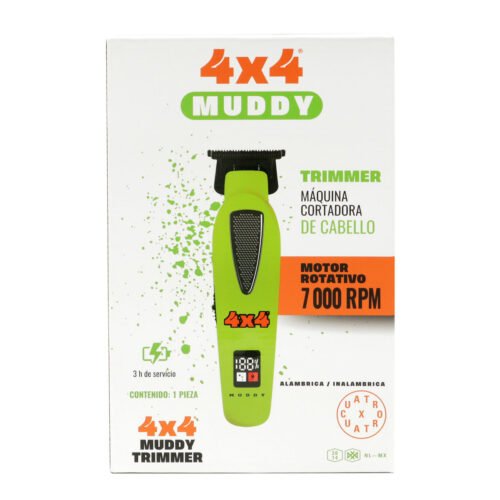 Máquina para Corte de Cabello Muddy Trimmer 4×4