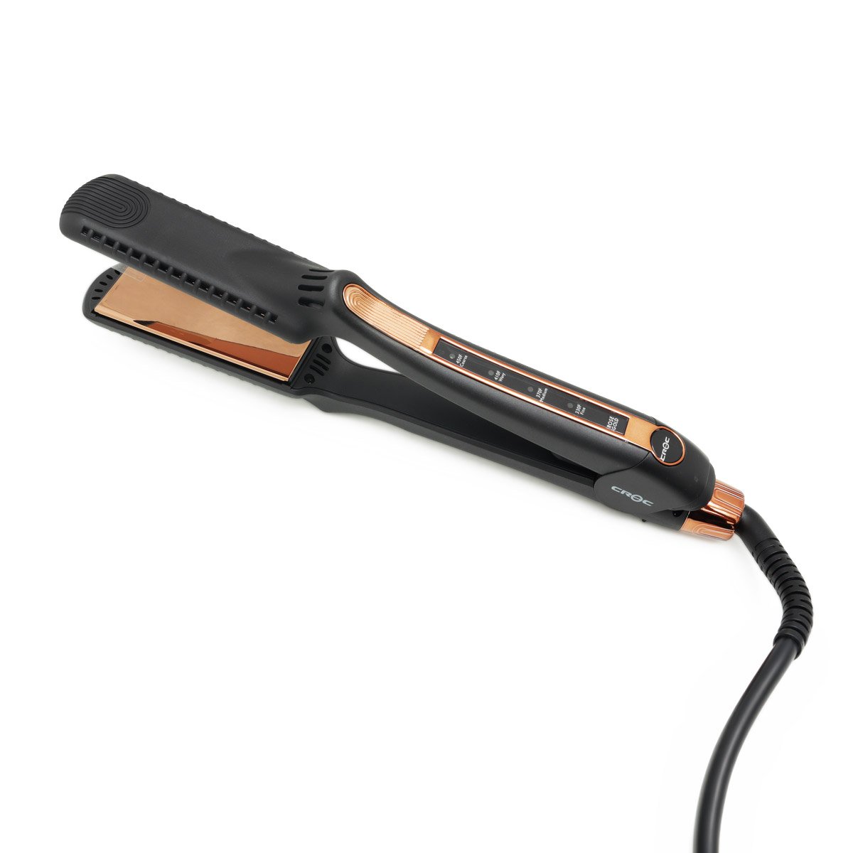 Plancha para Cabello Croc Rose Gold Titanium