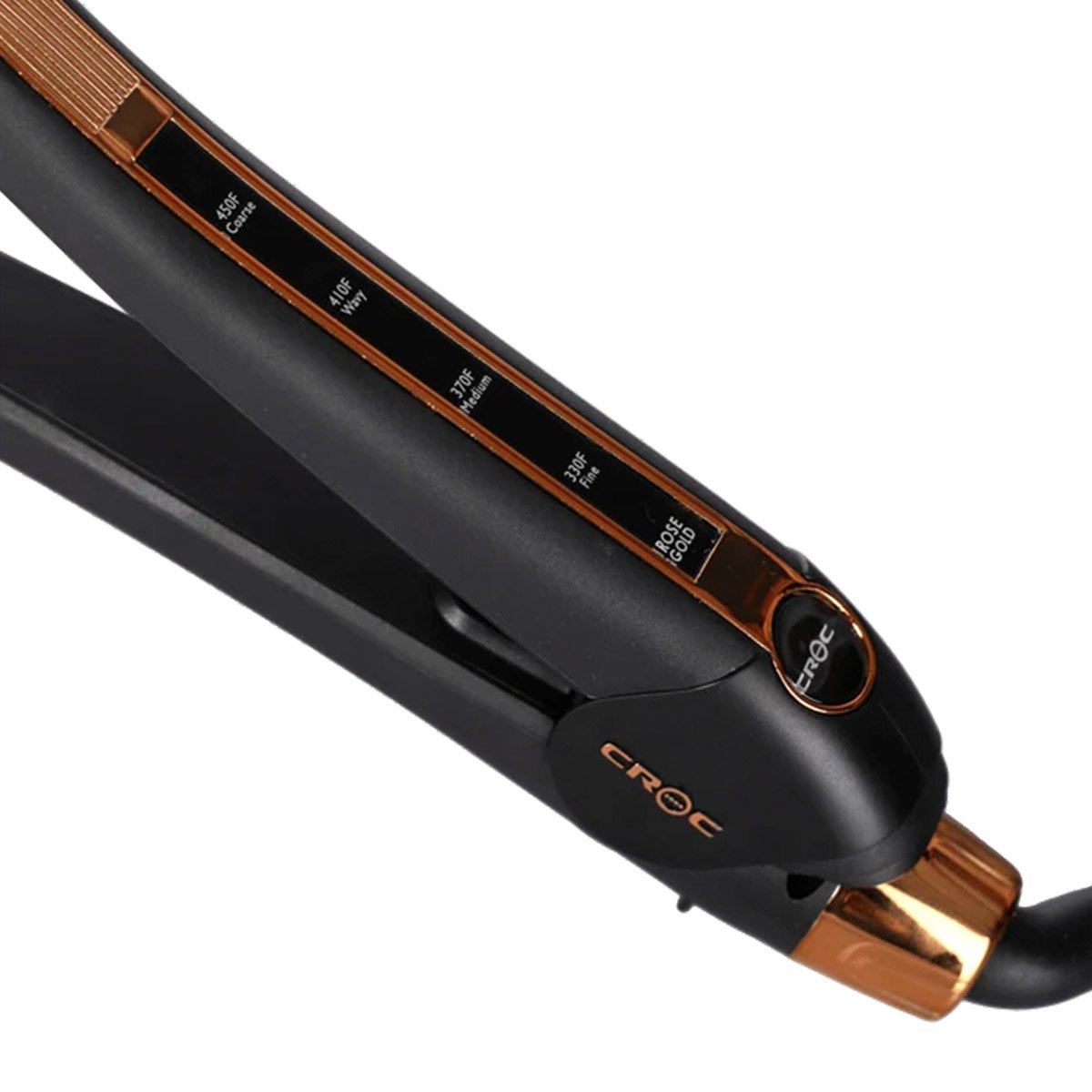 Plancha para Cabello Croc Rose Gold Titanium