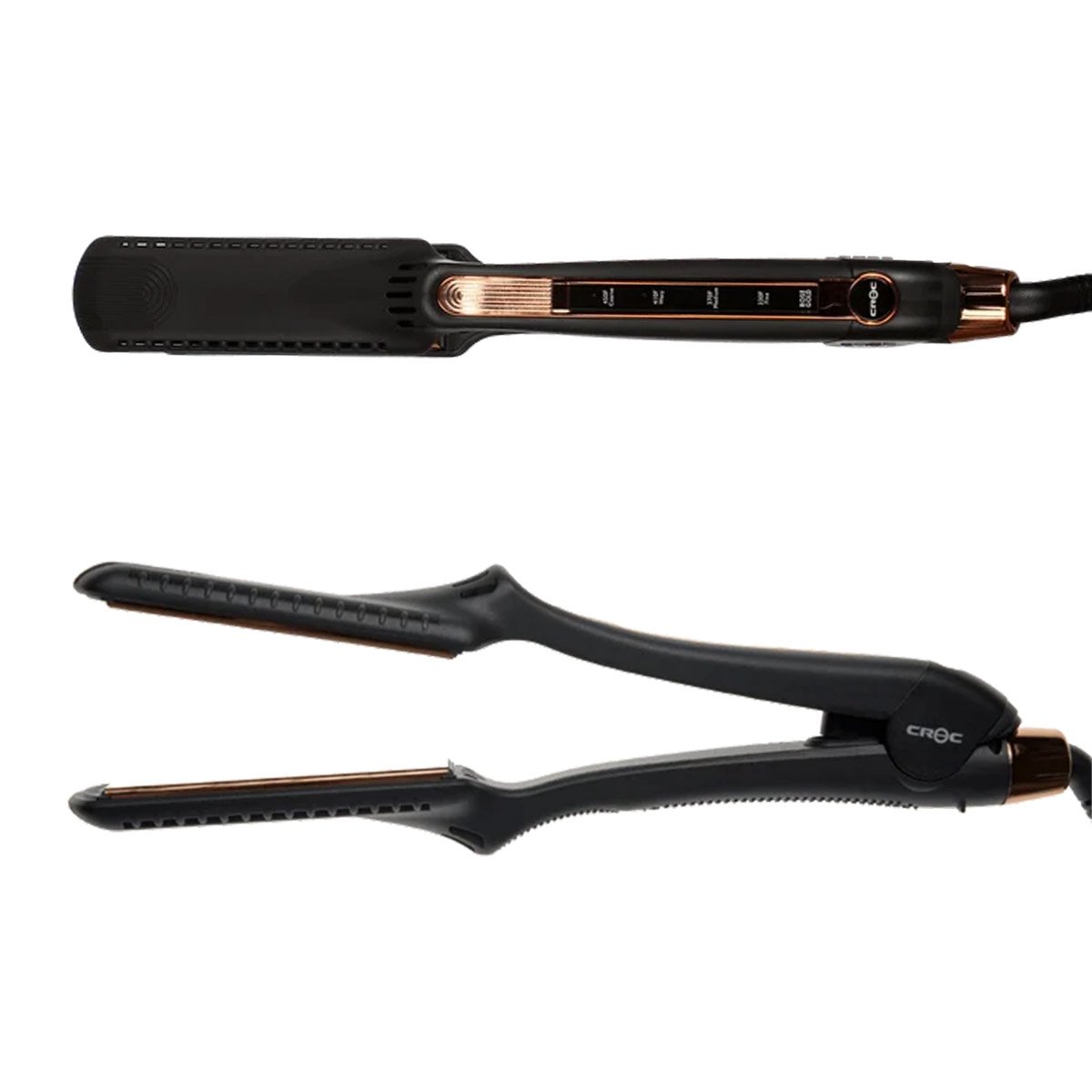Plancha para Cabello Croc Rose Gold Titanium - Imagen 6